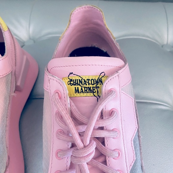 Puma Future Rider X Chinatown Market Pink Sneakers - Picture 3 of 11